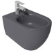 Биде ISVEA Sentimenti Neo подвесной ШГВ 363*510*400 цвет антрацит матовый 10AR41010-2C
