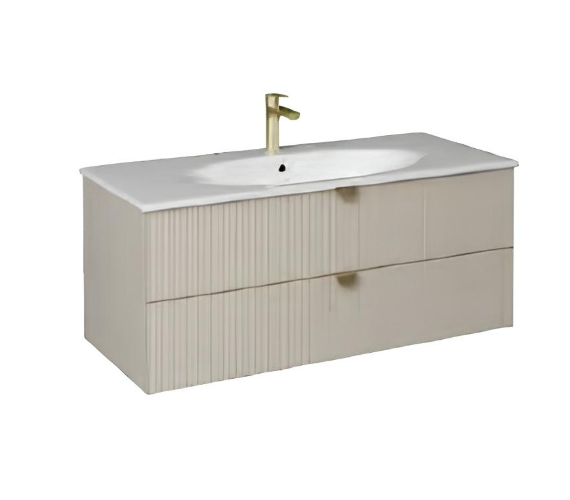 Тумба подвесная ISVEA Infinity 120 без раковины, цвет кремовый 21IF1712122I