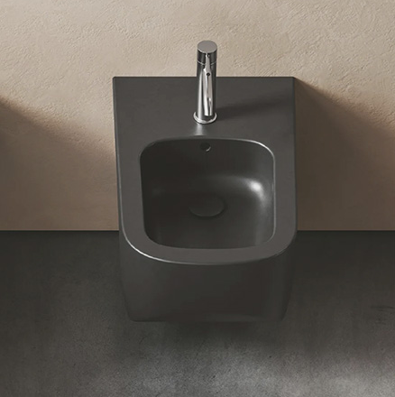 Биде HATRIA NEXT A0Y1F208 подвесное цвет антрацит