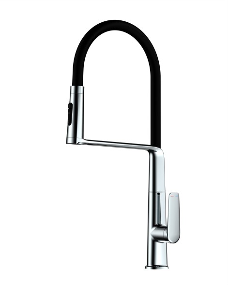 Смеситель для кухни Vincea VKF-118CH, хром
