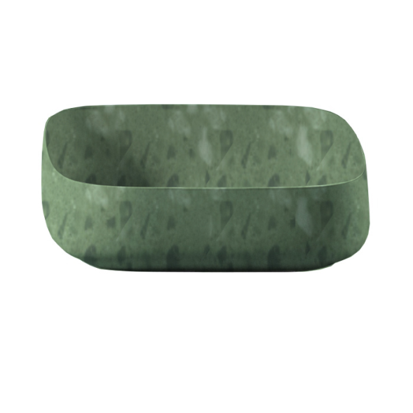 Раковина Artceram Cognac Quadro накладная без отверстий  цвет Mint COL009 95 00