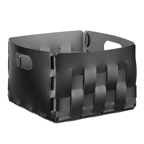 Корзинка COLOMBO DESIGN ADJ 1044.01/03 настольная напольная цвет черный/серый