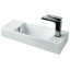 Раковина Artceram Washbasins  подвесная с одним отверстием перелив белый LML002 01 00