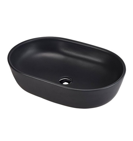 Duravit Раковина, D-Neo, шгв 600*400*120, отверстия для смесителя-отсутствуют, цвет антрацит матовый 2372601370