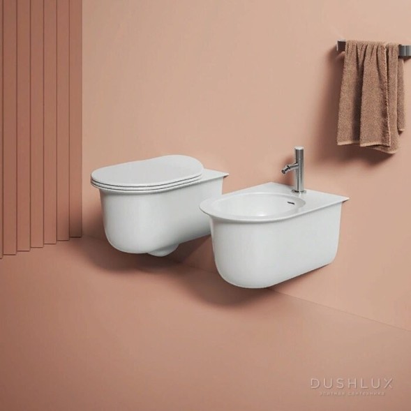 Биде Artceram CHIC подвесной с одним отверстием цвет белый CHB001 01 00