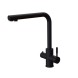 Paini NRYO6433VEB90 Смеситель для кухни Норда с подводом для фильтра, чёрный
