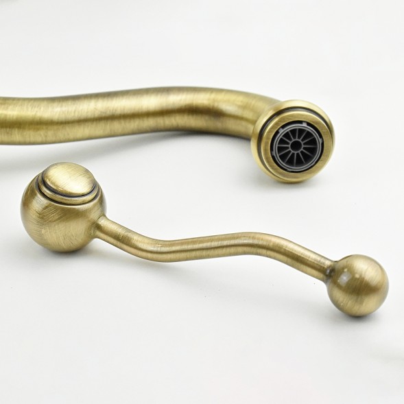 Paini 88F3208 Смеситель для раковины Дуомо встраиваемый, старая бронза