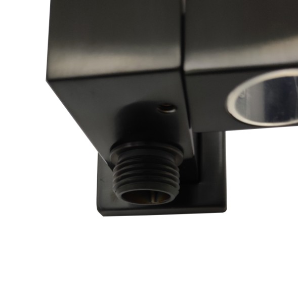 Paini 50PZ480QQ Вывод для воды регулируемый, с держателем, брашированный чёрный