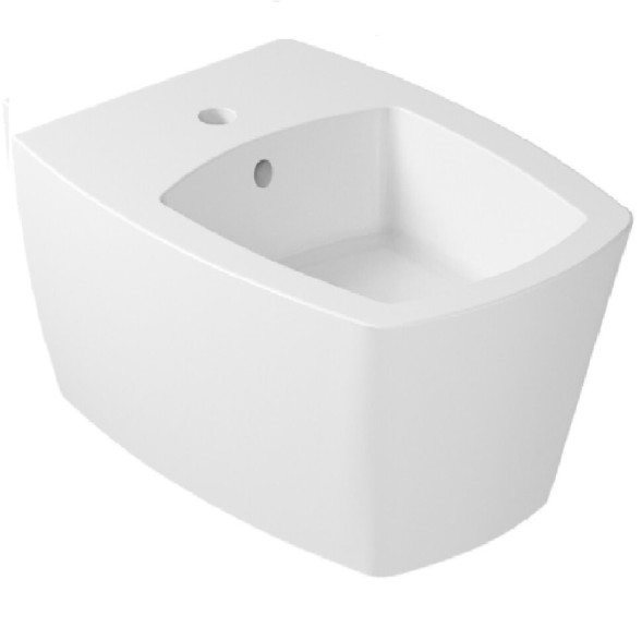 Биде GALASSIA SA02 8970 подвесное с одним отверстием цвет белый глянцевый