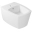 Биде GALASSIA SA02 8970 подвесное с одним отверстием цвет белый глянцевый