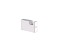 Gessi Крючок, Rettangolo, шгв 15*60*35, цвет черный металл  20921#706