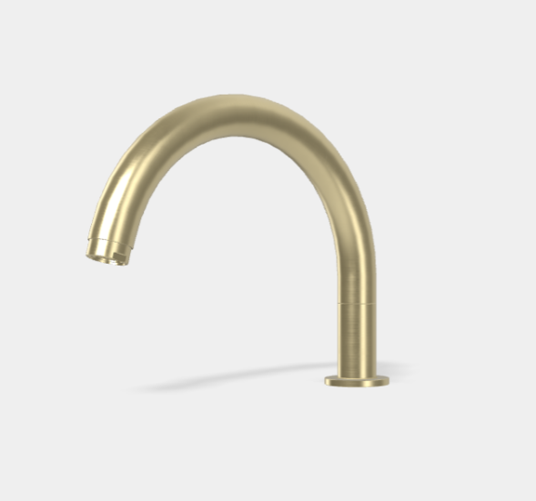 Излив, Fima Carlo Frattini, Flo', цвет-шампань брашированнаяF2158HS