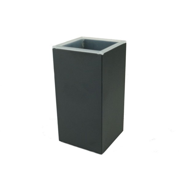 Stil Haus Urania, настольный металлический стакан, цвет черный матовый