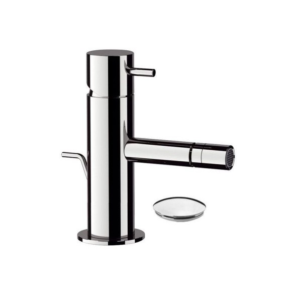 Daniel Tokyo, однорычажный смеситель для биде с донным клапаном, цвет хром