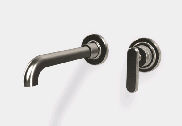 Смеситель для раковины, Fima Carlo Frattini, Park Lane, цвет-никель брашированный F1301WLX9SN