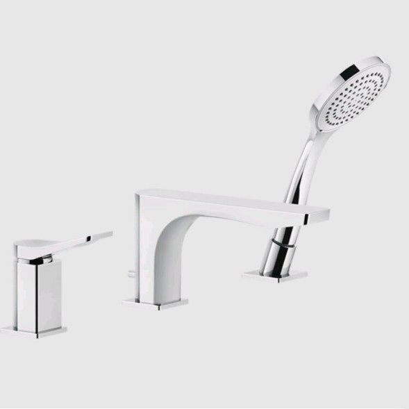 Gessi Смеситель для ванны и душа, Rilievo, цвет хром 59037#031