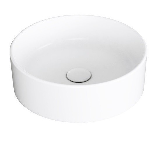 Раковина SIMAS FOLIO накладная без отверстий цвет белый FO01