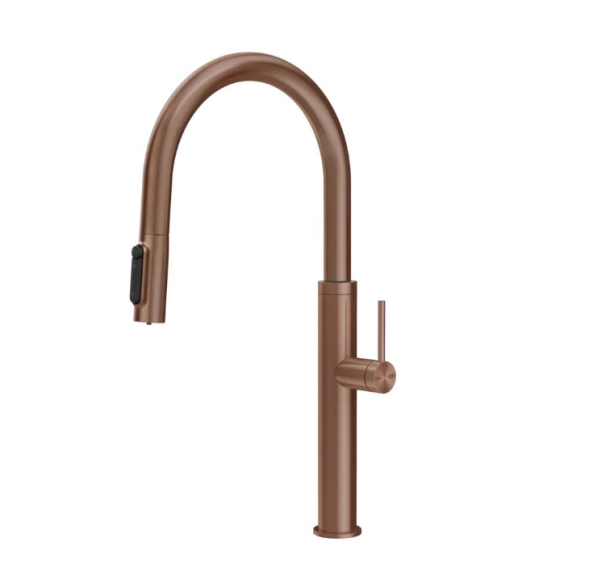 Gessi Смеситель для кухни, Flessa, цвет медь матовая  60822#708