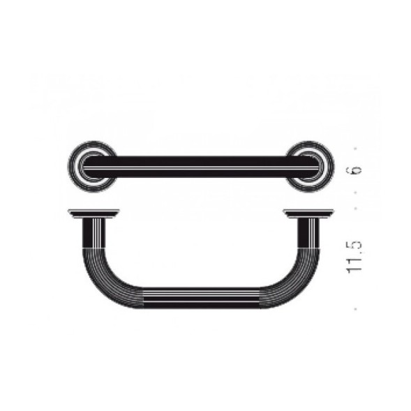 Поручень COLOMBO DESIGN HERMITAGE B3373.HPS цвет золото