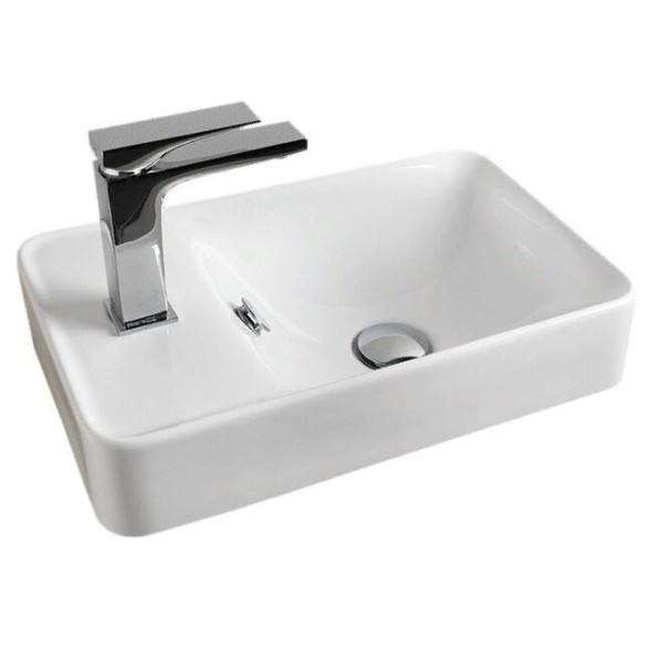 Раковина Artceram Washbasins  подвесная с одним отверстием перелив белый LML003 01 00