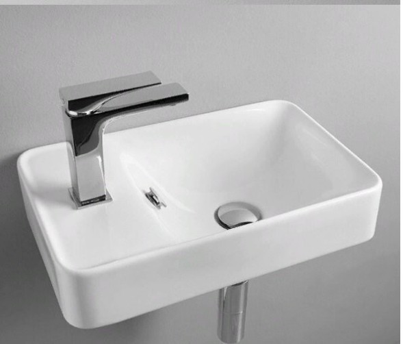 Раковина Artceram Washbasins  подвесная с одним отверстием перелив белый LML003 01 00