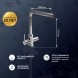 Paini PRCR6433VEB90 Смеситель для кухни Примавера с подводом для фильтра, хром
