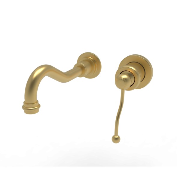 Paini 88PJ208 Смеситель для раковины Дуомо встраиваемый, брашированное золото