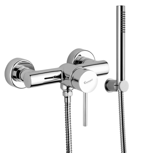 Emmevi Piper, однорычажный смеситель для душа с набором для душа, цвет хром 45002B/CR