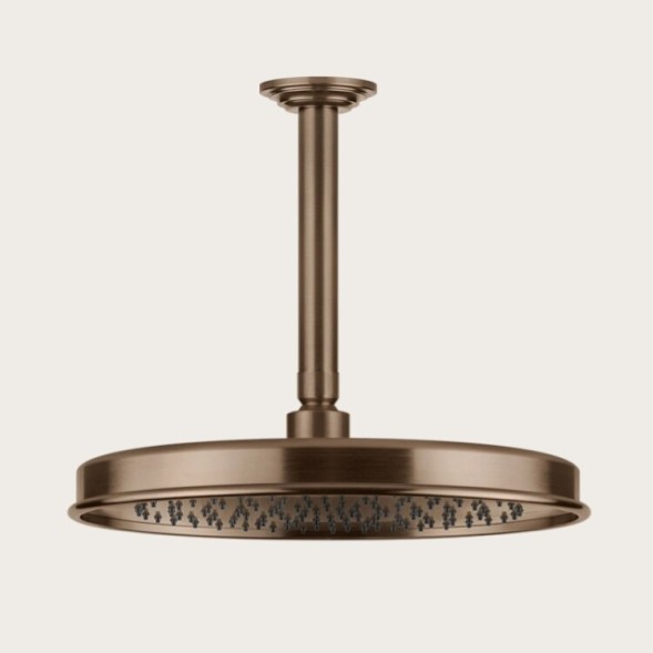 Gessi Верхний душ, Tremillimetri, Quadro, 300*300, цвет черный металл  33081#706