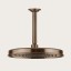 Gessi Верхний душ, Tremillimetri, Quadro, 300*300, цвет черный металл  33081#706