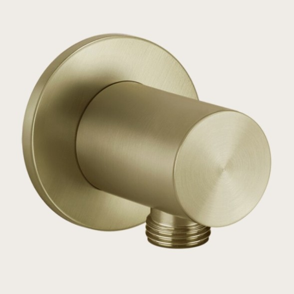 Gessi Шланговое подсоединение, 316 Bath Shower, цвет брашированная бронза PVD  54269#726