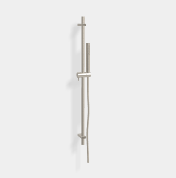 Душевой гарнитур, Fima Carlo Frattini, Sliding rail, 25*187, цвет-брашированный никель F2150SN