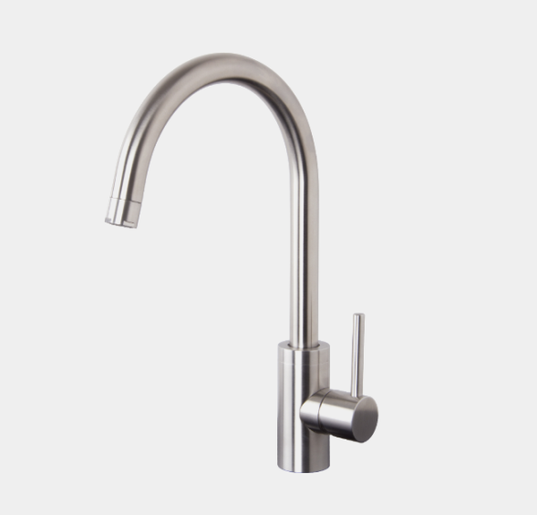 Смеситель для кухни, Fima Carlo Frattini, Kitchen, цвет-сталь F7057/BINOX