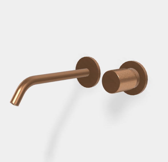 Смеситель для раковины, Fima Carlo Frattini, Spillo Tech, G COLLECTION, цвет-бронза брашированная янтарная F3051TWLX8GZS