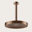 Gessi Верхний душ, 250*250, цвет медь матовая 63050#708