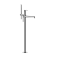 Gessi Смеситель для ванны и душа, Ingranaggio, напольный, цвет хром 63528#031