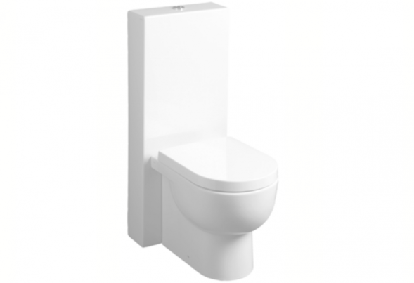 Унитаз SIMAS E-Line напольный приставной цвет белый EL01