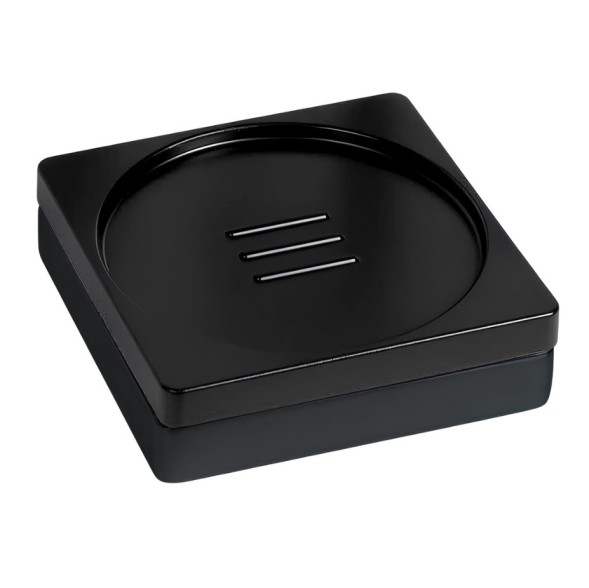 Мыльница COLOMBO DESIGN MINI Q B5040.GM настольная цвет графит матовый