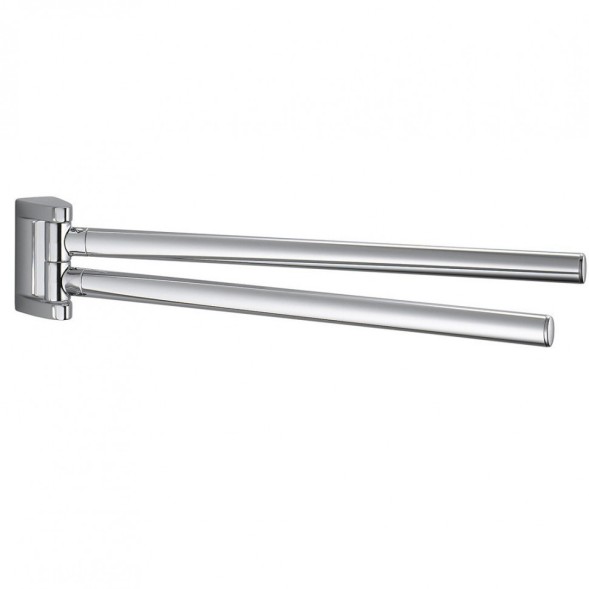 Полотенцедержатель COLOMBO DESIGN LINK B2413 двойной цвет хром