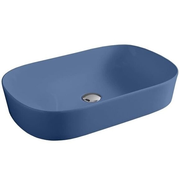 Раковина Artceram Ghost накладная  цвет blu zaffiro GHL002 16 00