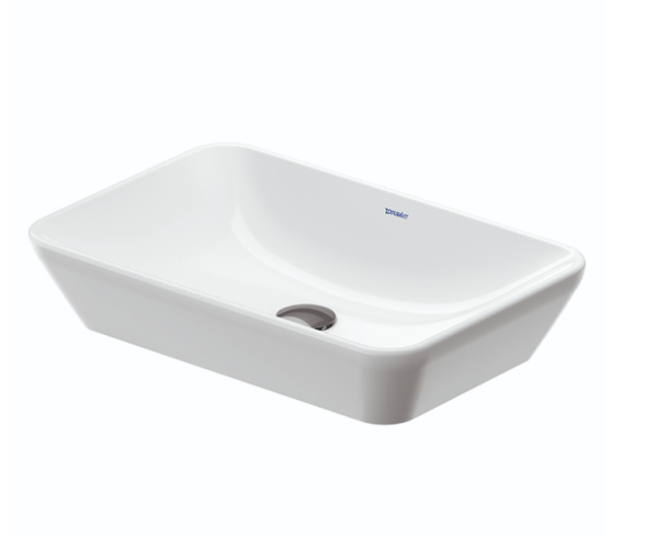 Duravit Раковина, D-Neo, шгв 600*400*125, отверстия для смесителя-1, цвет белый 2397600070