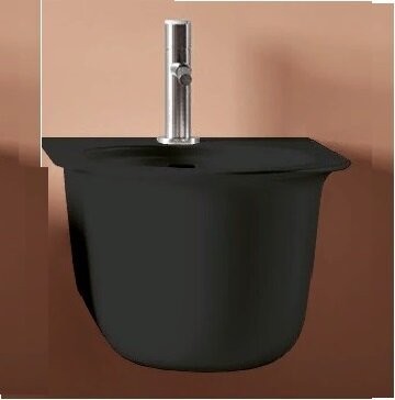 Биде Artceram CHIC подвесной с одним отверстием цвет черный матовый CHB001 17 00