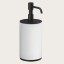 Gessi Дозатор для жидкого мыла, Origini, шгв 75*97*199, цвет дозатора Матовая латунь#белый  66437#727