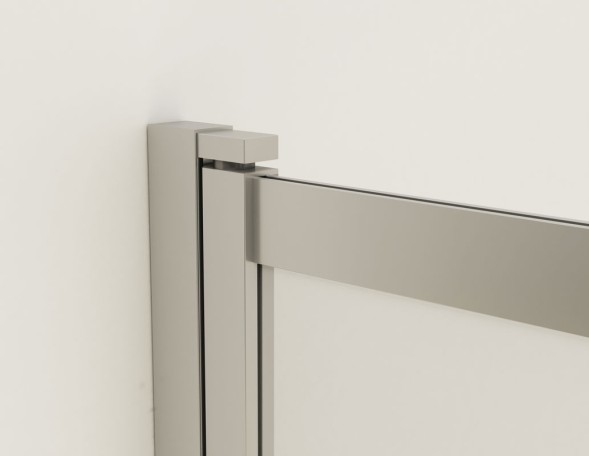 Vincea Душевая шторка на ванну VSB-1E100CLG, 1000*1450, брашированное золото, стекло прозрачное