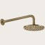Gessi Верхний душ, 316 Cesello, 79*79, цвет черный брашированный металл  57233#707