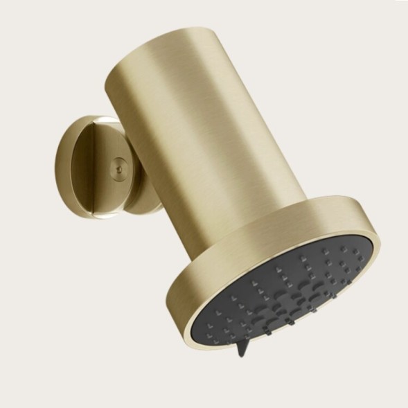 Gessi Верхний душ, Rilievo, 250*250, цвет черный брашированный металл  59158#707