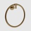 Gessi Полотенцедержатель, Anello, шгв 222*78*224, цвет Матовая латунь  63809#727