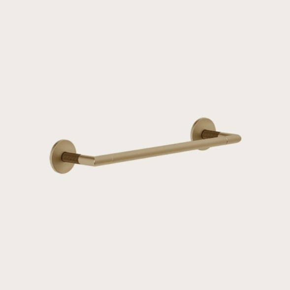 Gessi Полотенцедержатель, Ingranaggio, шгв 350*77*50, цвет Старинная латунь