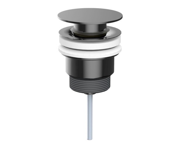 AQG, универсальный донный клапан click-clack, цвет оружейная сталь (PVD)