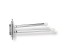Stil Haus Nemi, полотенцедержатель двойной поворотный, цвет хром - белая керамика